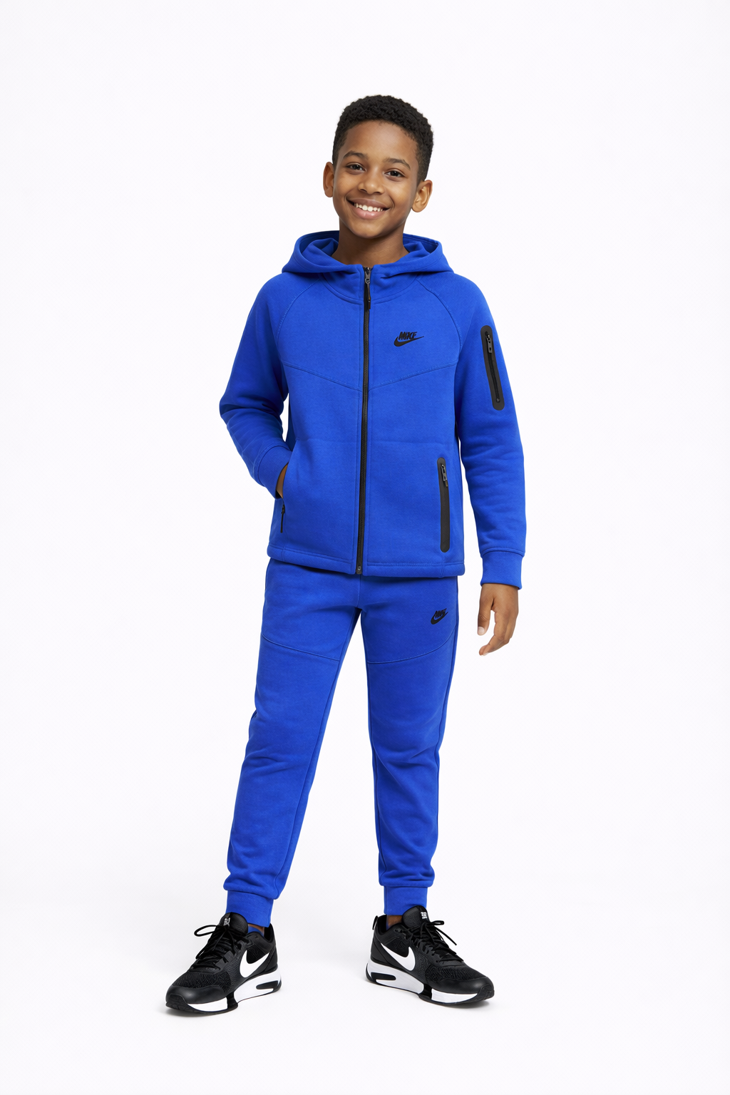 TECH FLEECE 2024 COCUK TAKIM - K.MAVI