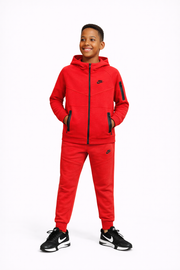 TECH FLEECE 2024 COCUK TAKIM - KIRMIZI