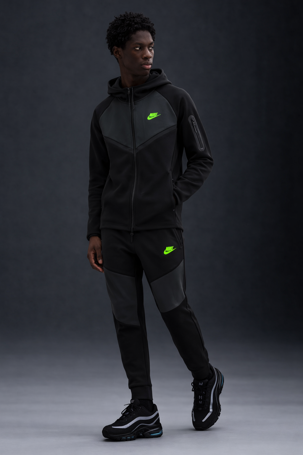 TECH FLEECE 2025 TAKIM - SIYAH/ATRST N
