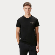 BALMAIN GOLD BASIC SIYAH TSHIRT