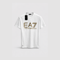 EA7 GOLD T-SHIRT - BEYAZ