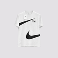 SWOOSH TM T-SHIRT  - BEYAZ
