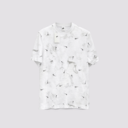 SCATTER GRAPHIC T-SHIRT - BEYAZ