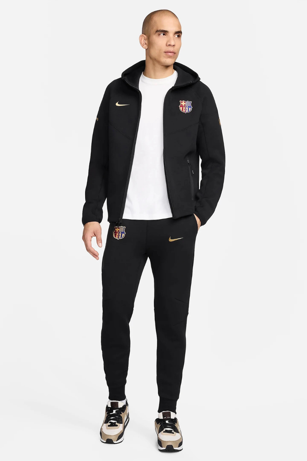 TECH FLEECE BARCELONA TAKIM - SIYAH