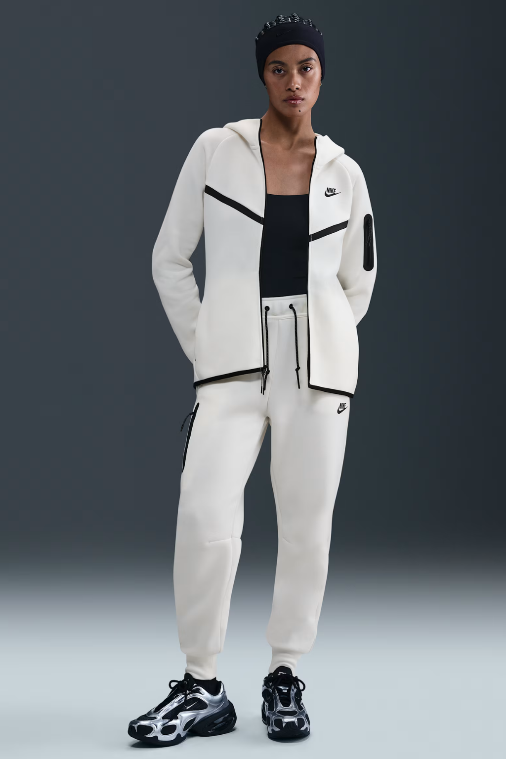 TECH FLEECE 2025 KADIN TAKIM - BEYAZ