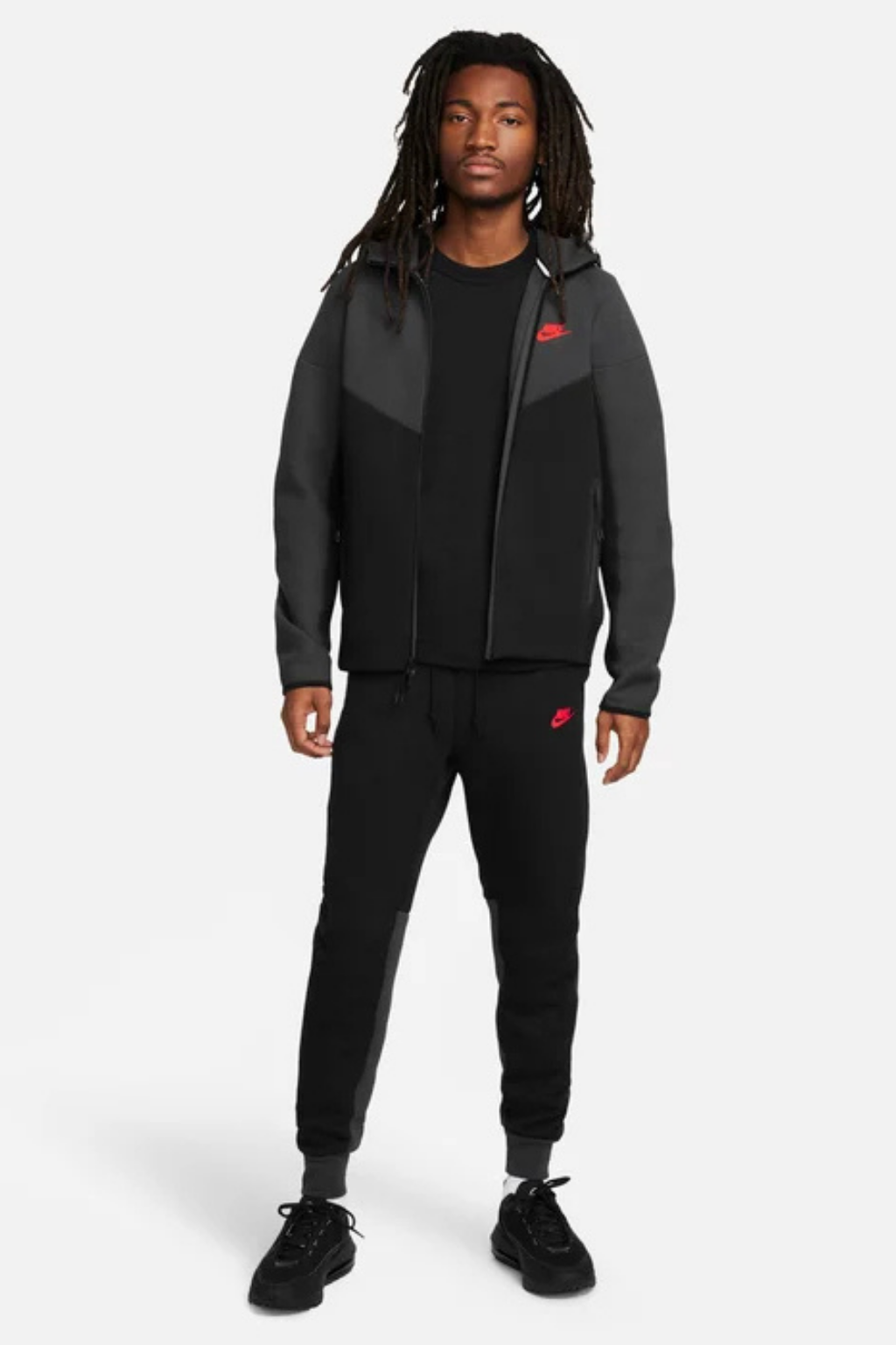 TECH FLEECE 2024 TAKIM - SIYAH/SMOKE - K