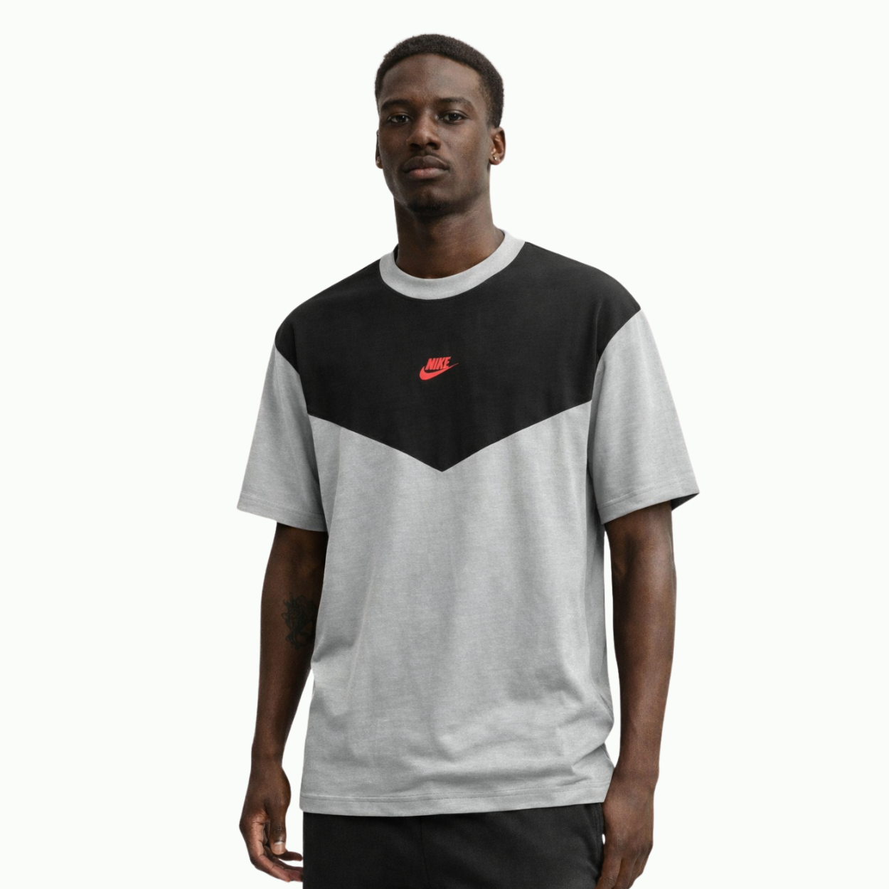 TECH FLEECE TSHIRT - GRI/SIYAH V