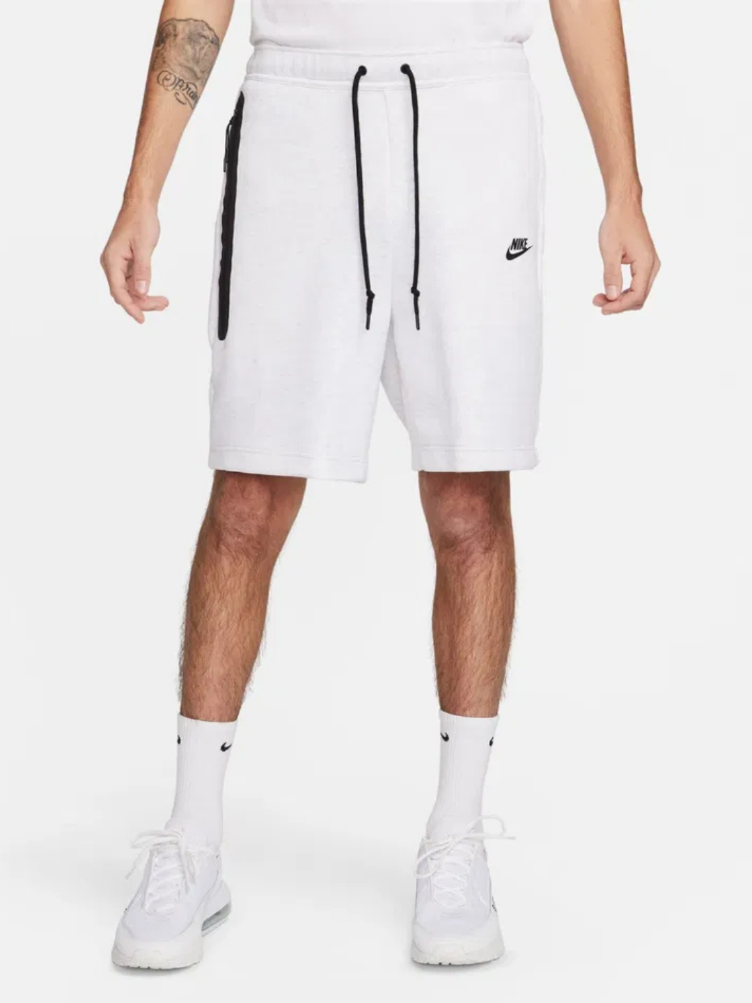 TECH FLEECE SHORT - BEYAZ