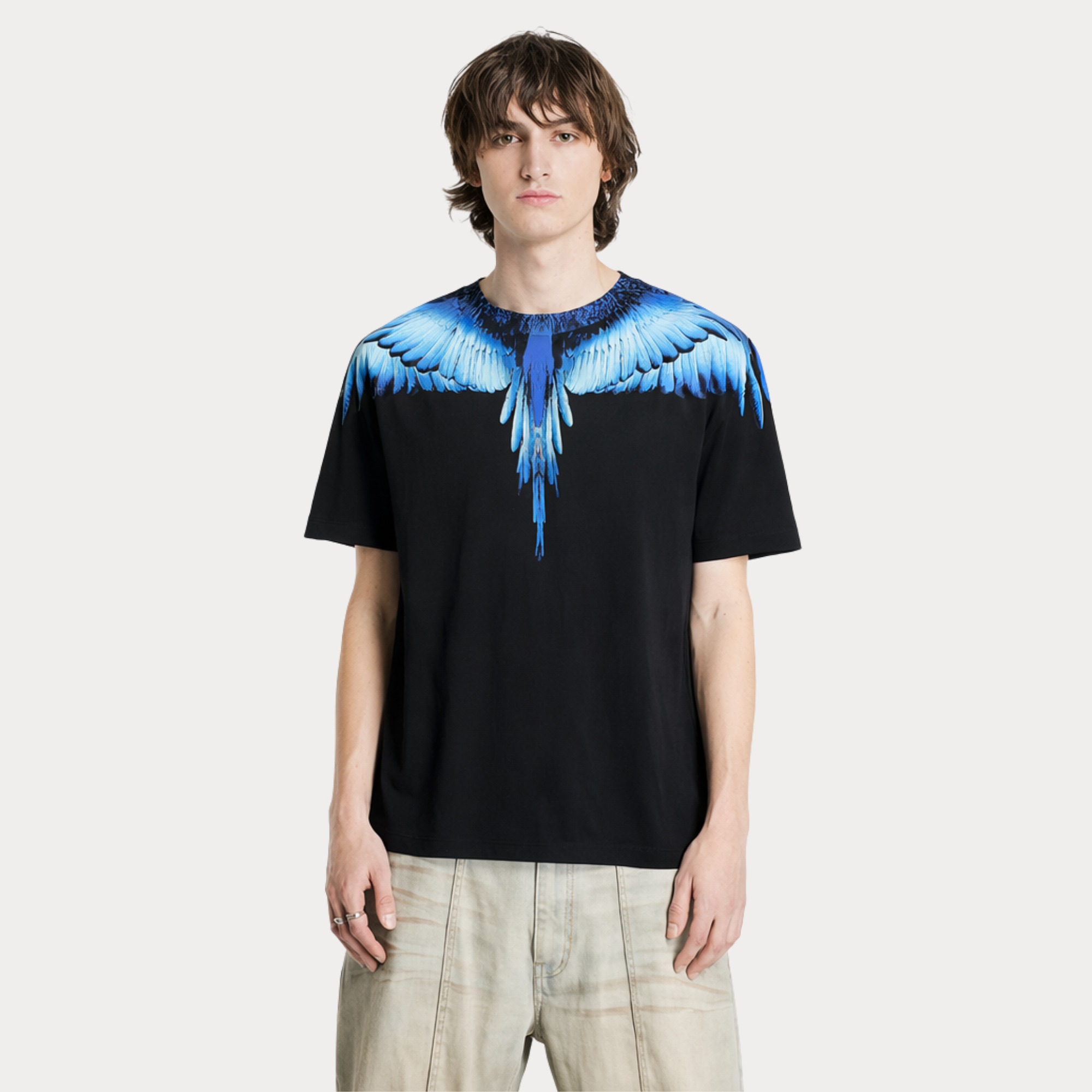 BASIC KANAT MAVI TSHIRT