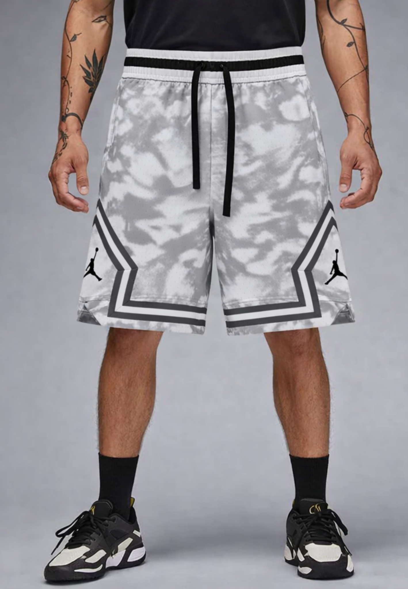 JORDAN DIAMOND SHORT - BEYAZ