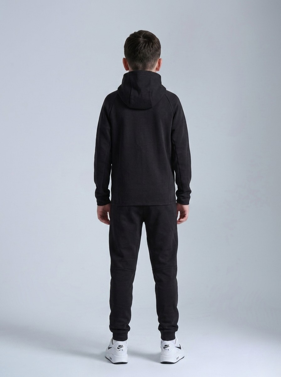 TURKIYE TECH FLEECE ERKEK ÇOCUK TAKIM - SİYAH