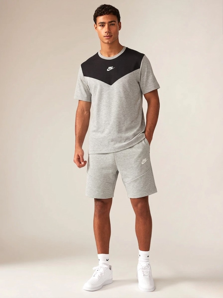 TECH FLEECE YAZLIK TAKIM - GRI/SIYAH B
