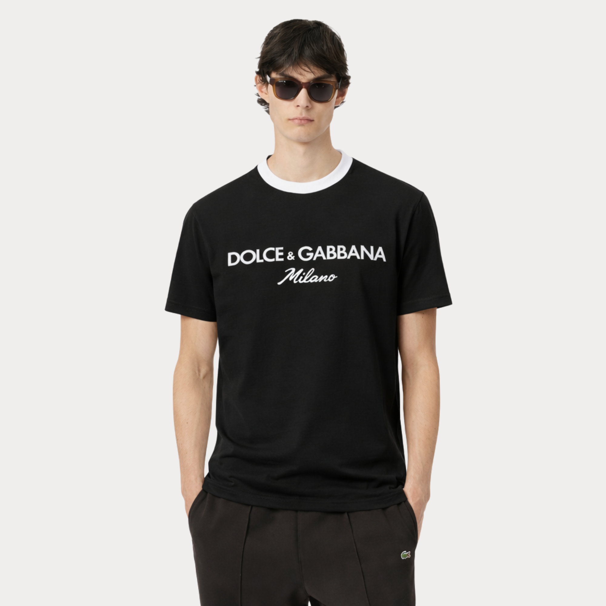 BASIC MILANO SIYAH TSHIRT