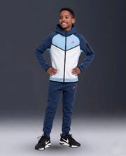 TECH FLEECE 2025 COCUK TAKIM - LACIVERT/BEYAZ T