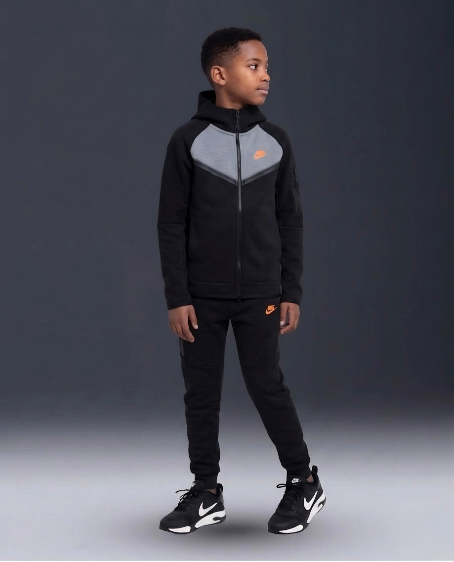 TECH FLEECE 2025 COCUK TAKIM - SIYAH/ANTRST T