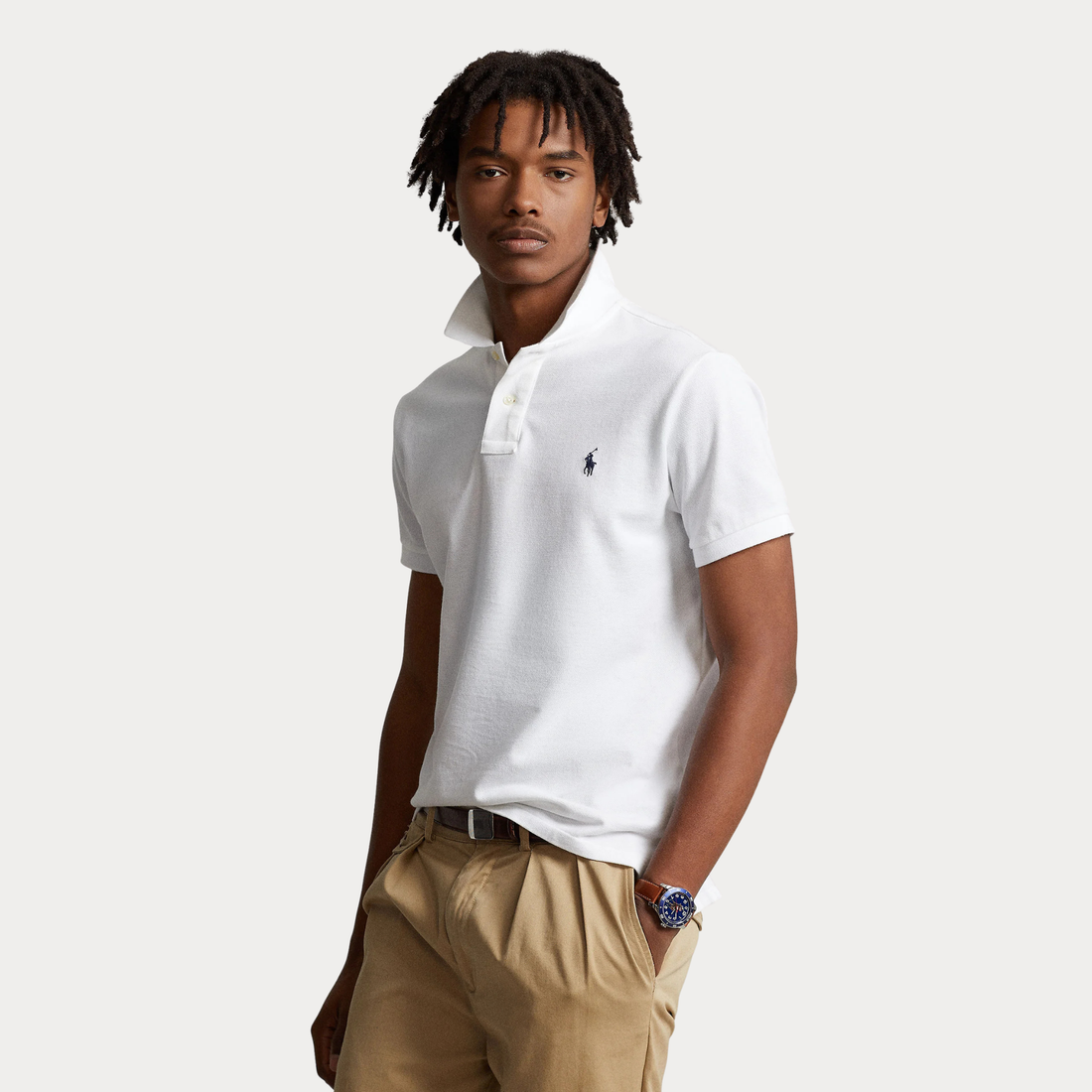 POLO YAKA POLO LOGO BEYAZ TSHIRT