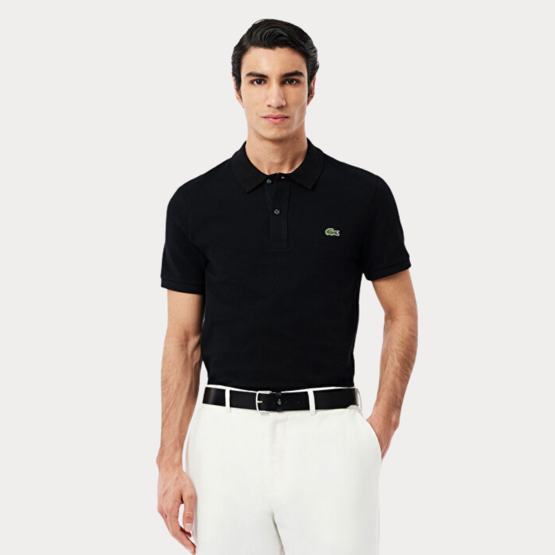 POLO YAKA YESIL TIMSAH LOGO SIYAH TSHIT