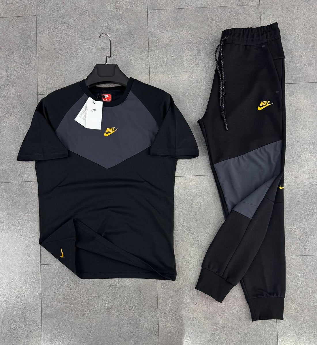 TECH FLEECE YAZLIK TAKIM - SIYAH/K.GRI - V