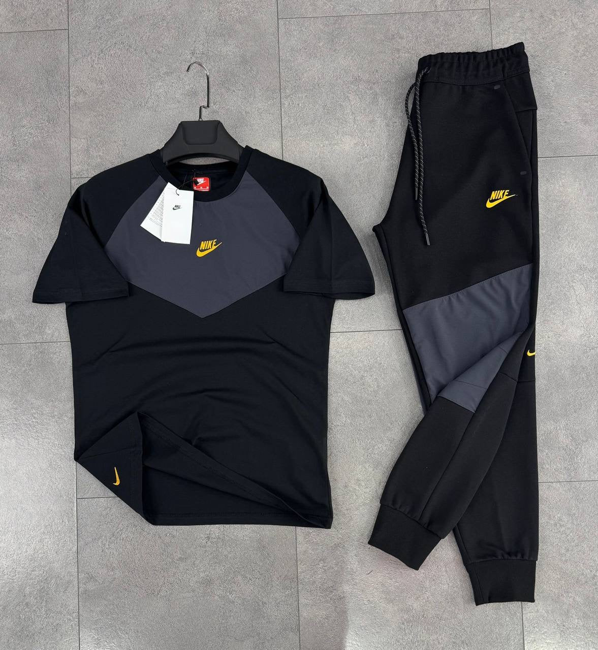 TECH FLEECE YAZLIK TAKIM - SIYAH/K.GRI - V