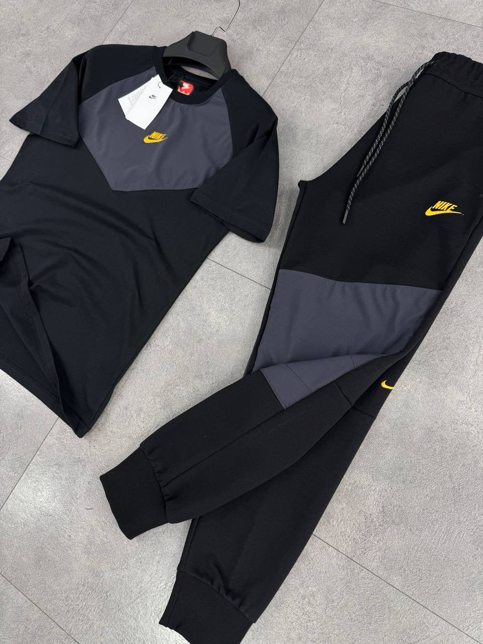 TECH FLEECE YAZLIK TAKIM - SIYAH/K.GRI - V
