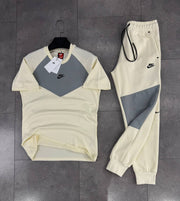 TECH FLEECE YAZLIK TAKIM - BEJ/GRI
