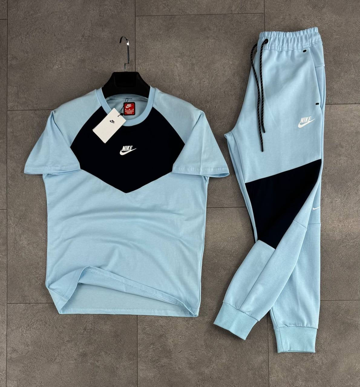 TECH FLEECE YAZLIK TAKIM - A.MAVI/SIYAH