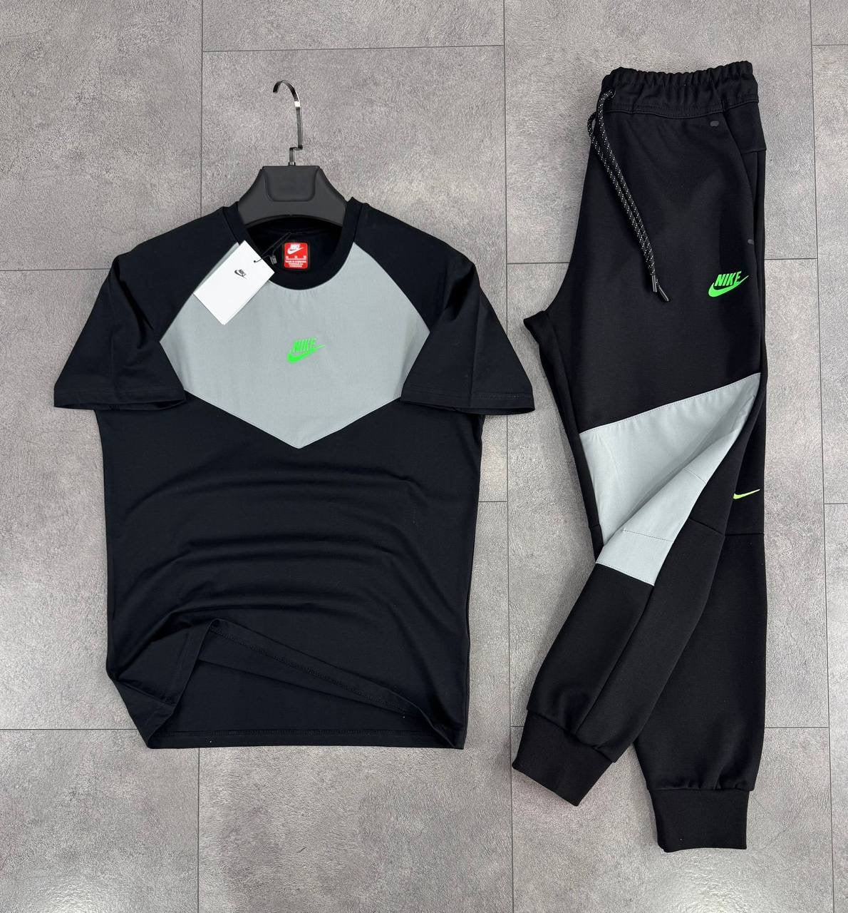 TECH FLEECE YAZLIK TAKIM - SIYAH/A.GRI - V