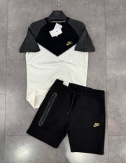 TECH FLEECE YAZLIK TAKIM - BEYAZ/SIYAH G