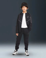 TECH FLEECE 2025 COCUK TAKIM - SIYAH
